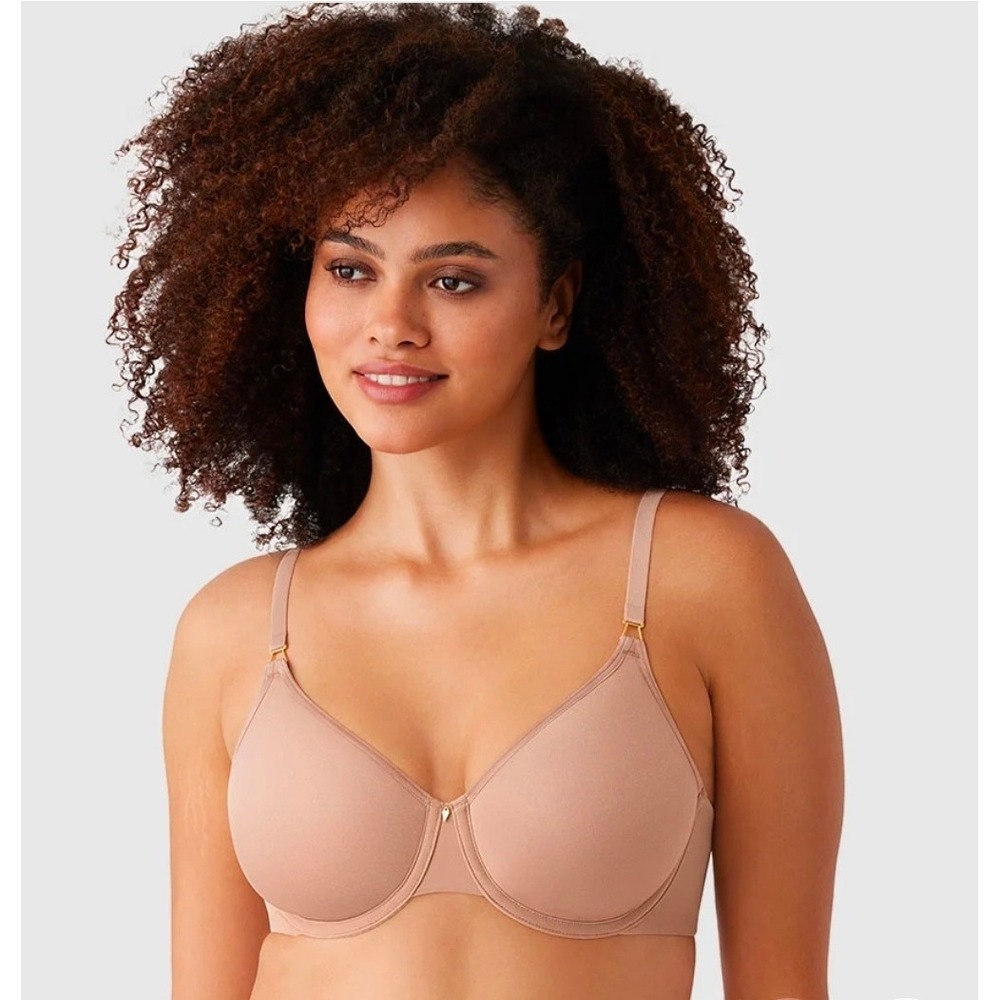 Wacoal Simply Done T-Shirt Bra Tan Nude Underwire Full Coverage 34C 853393